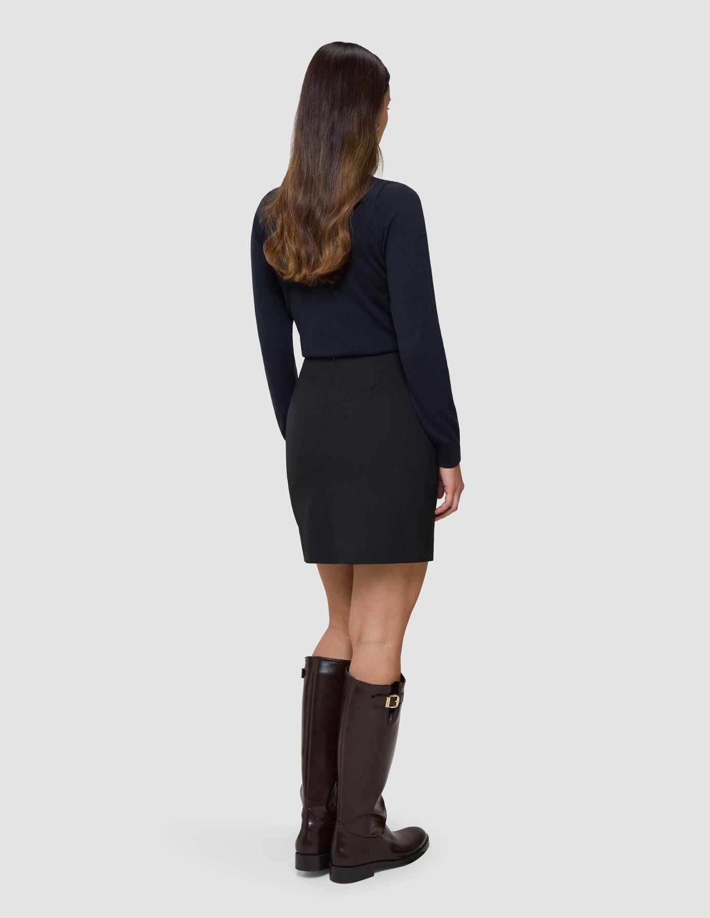 Women's Essential Short Skirt Black